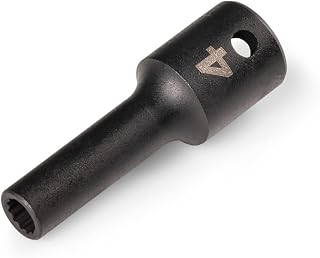 TEKTON 1/4 Inch Drive x 4 mm 12-Point Impact Socket | SID04302