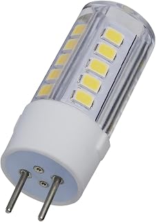 Satco 4.5w T6 LED 12v GY6.35 Base 5000K Clear Finish Bulb