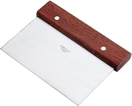 Browne Foodservice Dough Scraper w/ 7" Hardwood Handle