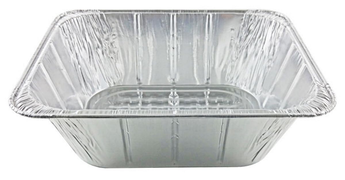 Half-Size (1/2) Extra-Deep Aluminum Foil Steam Table Pan (pack of 60) by Handi-Foil – Aluminum, Model 2014-50-100