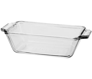 Oven Basics Loaf Dish by Anchor Hocking – 1.5-Quart, 1.5 quarts, Glass, Clear, Model 81932OBL11