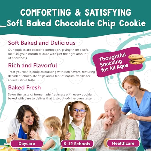 Darlington Snacks Chocolate Chip (Original) / 1.4 Ounce (Pack of 180) / Brown Chocolate Chip