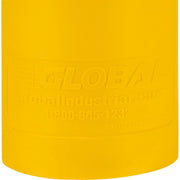 60" H Smooth Bollard Post Sleeve with Dome Top by Global Industrial – 10"L x 10"W x 60"H, HD Polyethylene, Yellow, Model BOL8YL