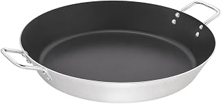 Tramontina Commercial Paella Pot, 23.6 inches (60 cm), Starfron Plus, Aluminum, Teflon Coated