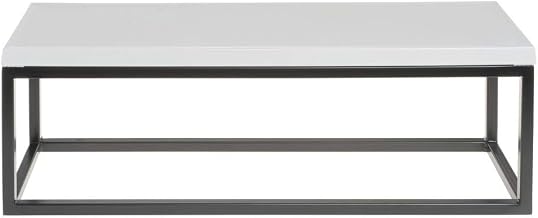 HUBERT® Black Display Riser with White Top - 7" H