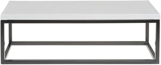 HUBERT® Black Display Riser with White Top - 7" H