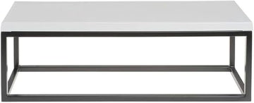 HUBERT® Black Display Riser with White Top - 7" H