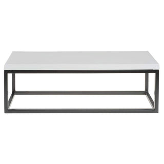 ® Black Display Riser with White Top - 7" H by HUBERT – Metal, Black, Model 64410+21734