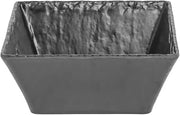 Cal-MIL Square Melamine Bowl Faux Slate Collection 9 1/2"L