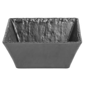 Cal-MIL Square Melamine Bowl Faux Slate Collection 9 1/2"L by CAL MIL PLASTIC PRODUCTS INC – Natural, Model 688640195098