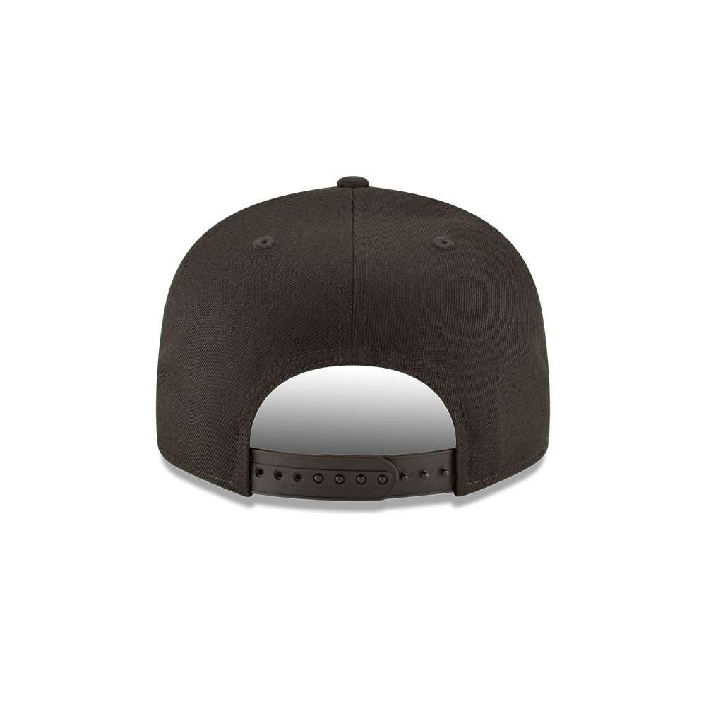 New York Yankees Basic OTC 950 Stretch Fit Hat Black on Black OSFA by New Era – Polyester, Black, Model 11591026