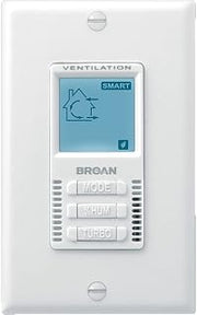 Broan-NuTone VT9W HE Wall Control (only for H/ERV200 ECM and H/ERV250 ECM Models)