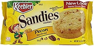 Keebler Sandies, Shortbread Cookies, Pecan (Pack of 4)