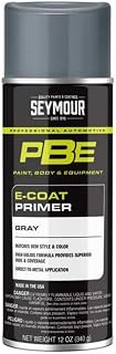 Seymour Paint 16-1696 PBE E-Coats Primer Spray Paint, Gray (12 oz.) | Matches OEM Style and Color