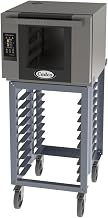 Cadco Bakerlux Touch Heavy-Duty Convection Oven, Electric, Single Half Size with Stand