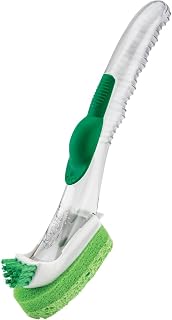 Libman 1132 Glass and Dish Wand with Scrub Brush