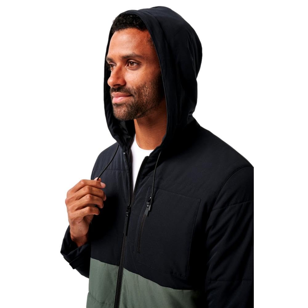 Mens Torch Runner Black X-Large by TravisMathew – Polyester, Black, Model 1MAB094