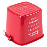 Carlisle FoodService Products 8 Quarts / Red / 1 Buckets