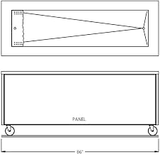 86" Enclosed Base Iced Cold Food Table