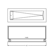 86" Enclosed Base Iced Cold Food Table by Randell – Model RAN IC-6