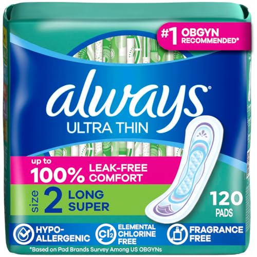 Always Size 2 / 120.0 / Without Wings Sanitary Napkins