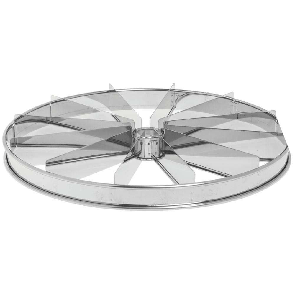 Thermohauser Round Stainless Steel 12-Slice Cake Marker - 13"Dia by THERMOHAUSER OF AMERICA INC – 13 inches, Stainless Steel, Silver, Model 4013528109427