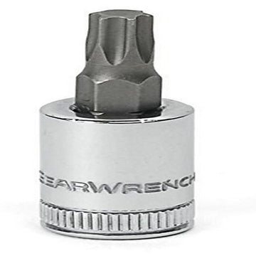 3/8" Drive Torx Bit Socket T47 by GEARWRENCH – 1.85 in, Alloy Steel, Black, Model 80453