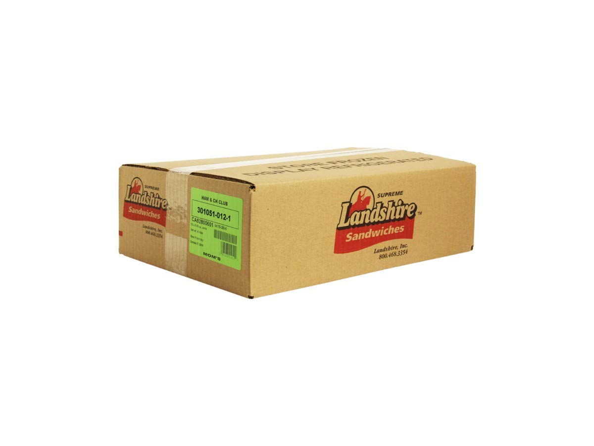 Moms Ham and Cheese Club Wedge by Advance Pierre – 6.0 Ounce (Pack of 12), Pack of 12