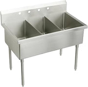 Elkay WNSF83723 Commercial Sink, Lustrous Satin Finish