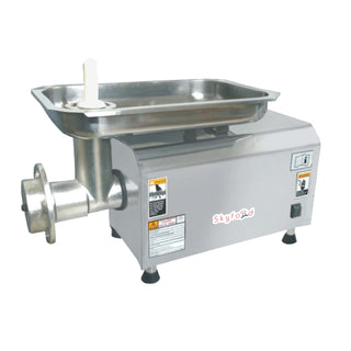 w/Large Guarded Feed Throat by Skyfood – 17 x 15 x 29, Stainless Steel, Silver, Model Tom-PCI-22G