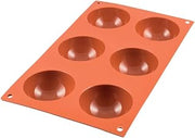 Silikomart Mould Half-Sphere, Orange, 70mm