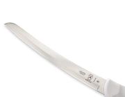 Ultimate White 10" Curved Wavy Edge Bread Knife by Mercer Culinary – 10", Stainless Steel, White, Model M18132