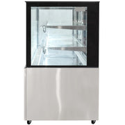 58 1/8" Full Service Bakery Case w/Straight Glass - (3) Levels by MOTAK – 63.39x33.07x51.97, In Description, Check Images, Model MCD59-2X