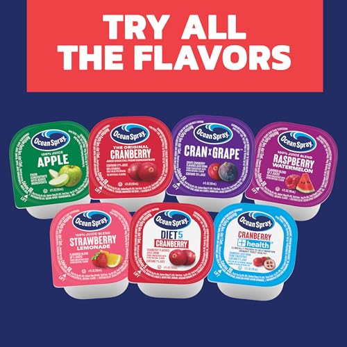 Ocean Spray Diet Cranberry / 4 Fl Oz (Pack of 48) / 48 Fruit Juice