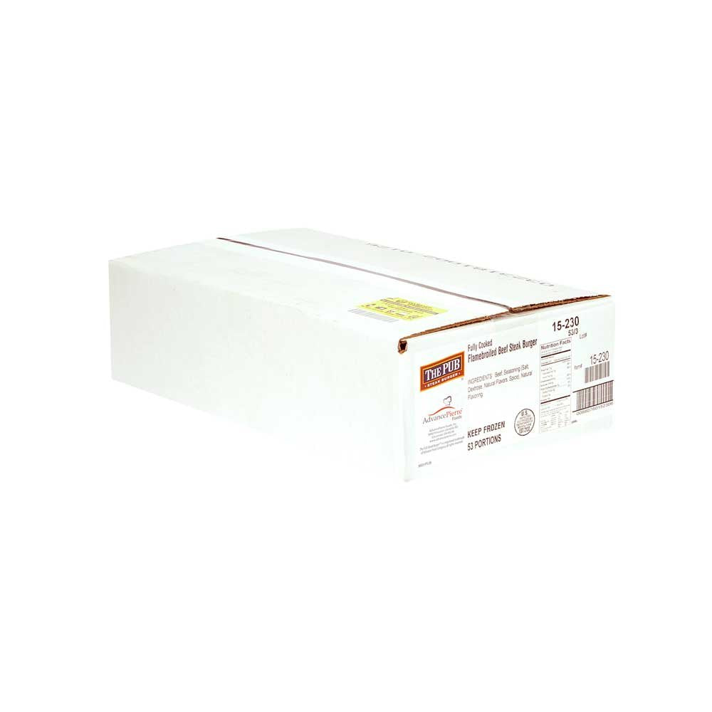 Advance Food Beef Steak Burger by ADVANCE FOOD Company – Pack of 53