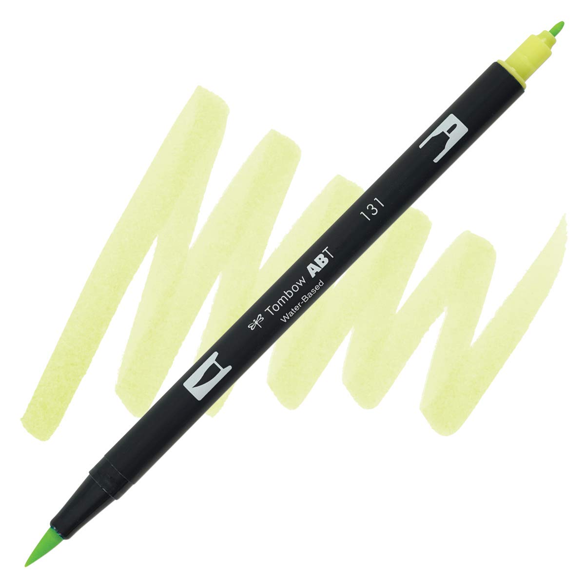 Dual Brush MR LEMONLIME by Tombow – Nylon, Lemon Lime, Model 56508