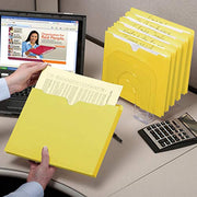 SMEAD Yellow / 50 Per Box / 1 File Jackets & File Pockets