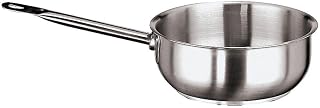 PADERNO World Cuisine "Grand Gourmet" Stainless-steel 4-1/2-Quart Curved Sautier Pan