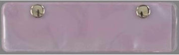 LEWISBins+ CH20LS ESD-Safe Snap-On Cardholder, Black, 6.50" Length, 2.25" Width