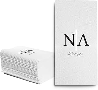 Custom Dinner Napkins – Personalized Napkins (Linen-Like) for Weddings, Parties & Events – Upload Your Logo or Text – White or Ivory – 25, 50 or 100 Pack – Queen of Cards