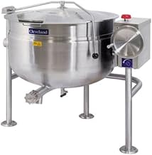 Cleveland KDL40TSH 40 Gallon Capacity Direct Steam Jacketed TiltingKettle