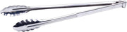 Winco 16" Silver Heavy-Duty Utility Stainless Steel Tongs
