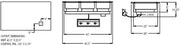 Drop In 3 Pan Size Hot Food Table Model 95603-120Z