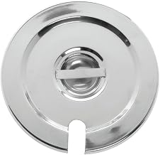 HUBERT Bain Marie Inset Pan Notched Cover Fits 2 Quart Pan