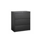 Lateral File Cabinet by Hirsh Industries – 36 x 18.62 x 40.25 inches, Metal, Black, Model 14986