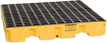 Eagle 1645 4 Drum Low Profile Containment Pallet with Drain