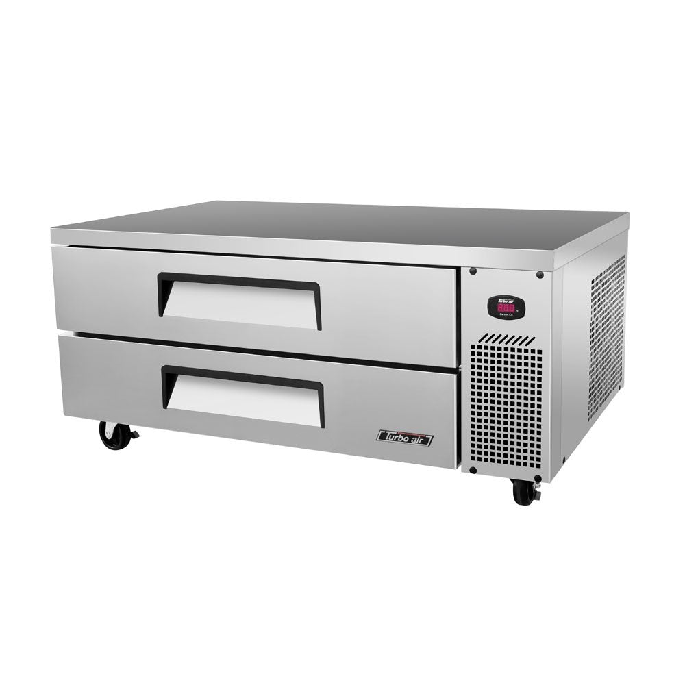 Super Deluxe Refrigerated Chef Base by Turbo Air – Stainless Steel, Model TCBE-52SDR