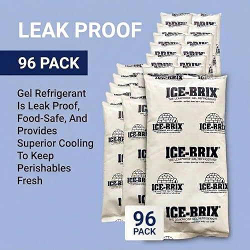 BOX USA 96-Pack Small 5x3 / White / 1 Lab Coolers