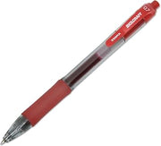 AbilityOne Ability One NSN6826565 0.7 mm Red Ink44; Clear Barrel Zebra Retractable Gel Pen - 1 Dozen