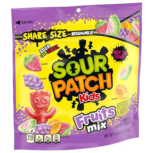 Sour Patch Kids 11.03 Ounce (Pack of 12) / 12 Gummy Candy